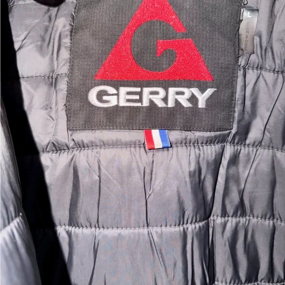 Gerry Men’s Insulated Quilted Puffer Jacket - Black - Size large - Picture 8 of 14